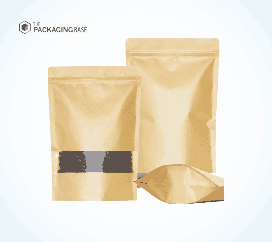Kraft Stand Up Pouches