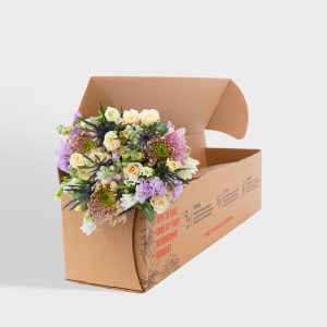 cardboard flower boxes