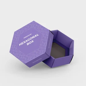Custom Hexagon Boxes Wholesale