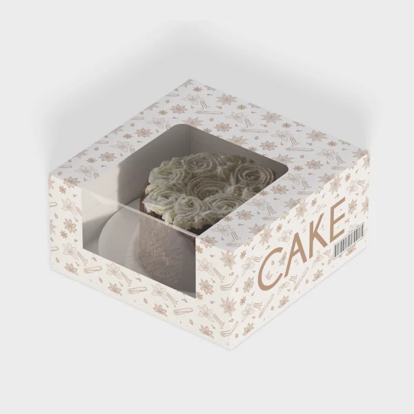 Custom cake boxes with logo