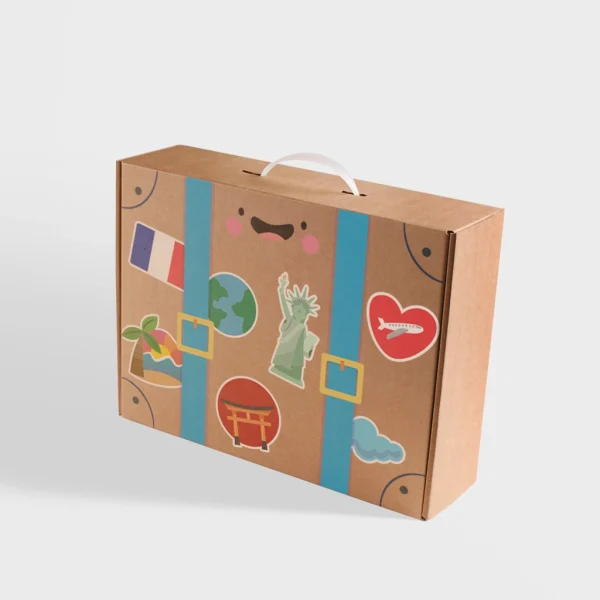 Custom Suitcase Box Packaging