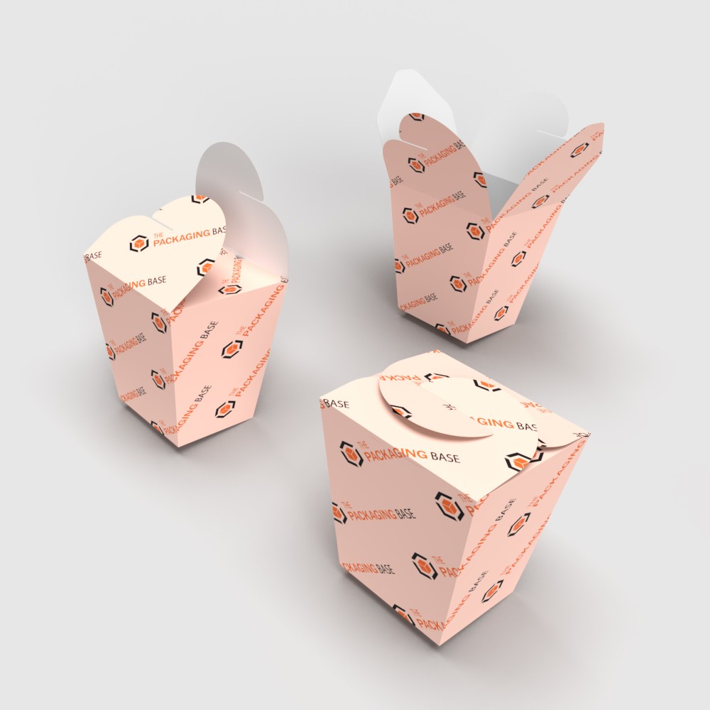 Chinese take out boxes designs