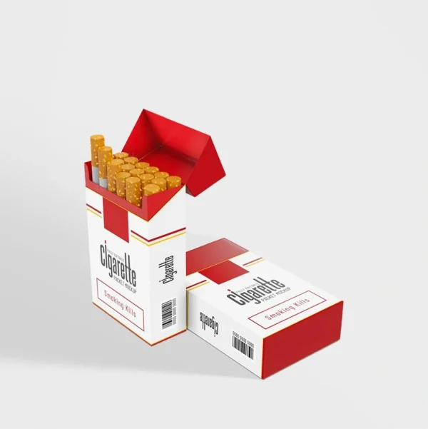 Luxury cigarette boxes designed for premium branding and sophisticated product packaging.