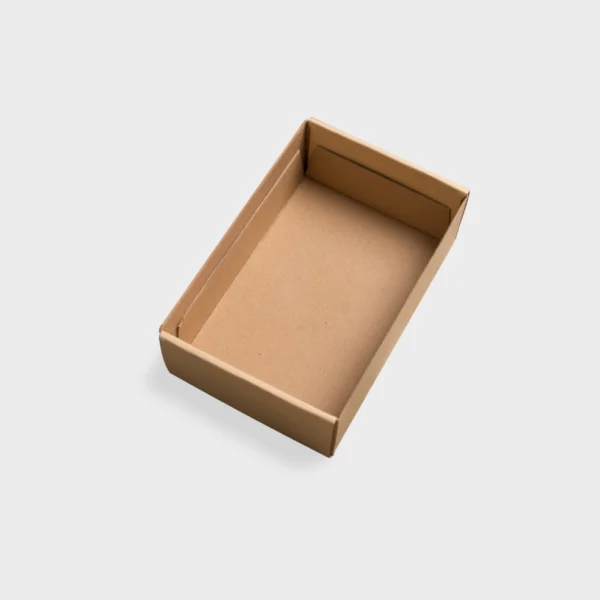 Corrugated double wall tray boxes with robust construction and customizable designs, ideal for secure and stylish packaging.