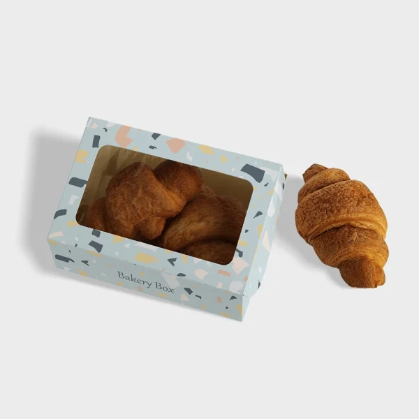 Show off your baked goods with custom window bakery boxes