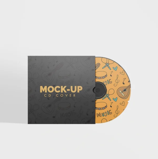 Printed CD jackets with custom designs for stylish and protective media packaging.