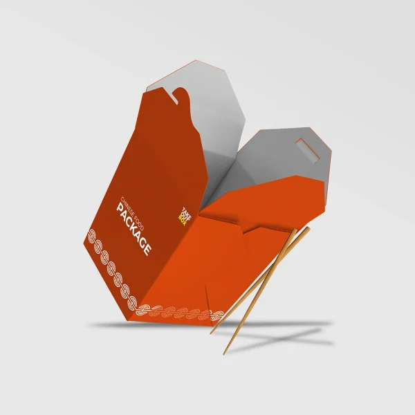 Chinese boxes for stylish and secure food packaging