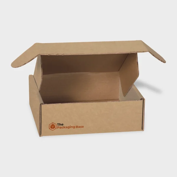Custom corrugated boxes designed for durable and branded packaging solutions.