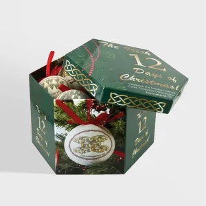 Custom ornament packaging boxes with unique designs and sturdy construction, ideal for festive gifting and safe storage.
