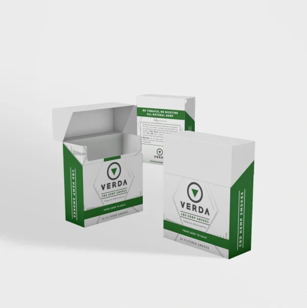 Cigarette boxes with logo, customized for branding and premium product packaging.