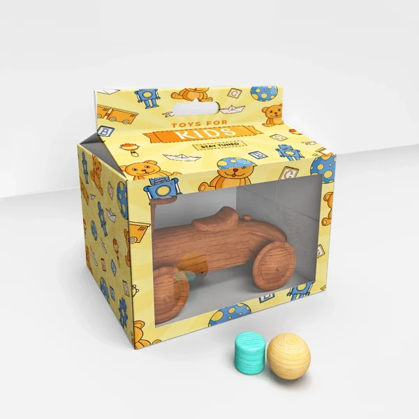 custom window toy manufacture packaging boxes with logo