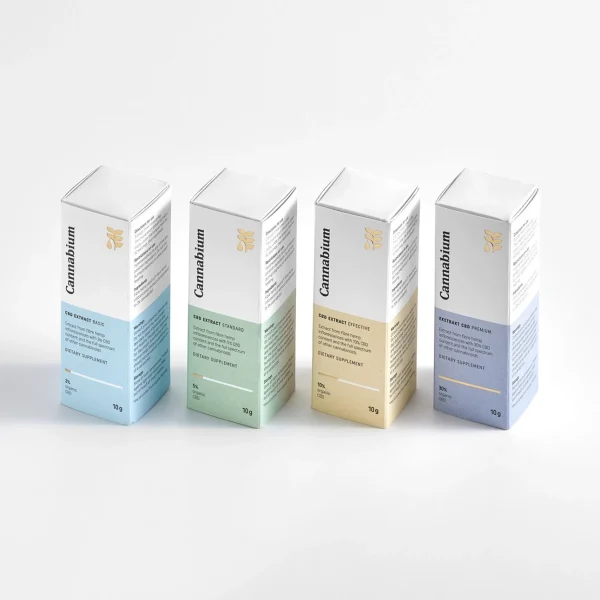 Customized cbd packaging boxes with detail description and logo