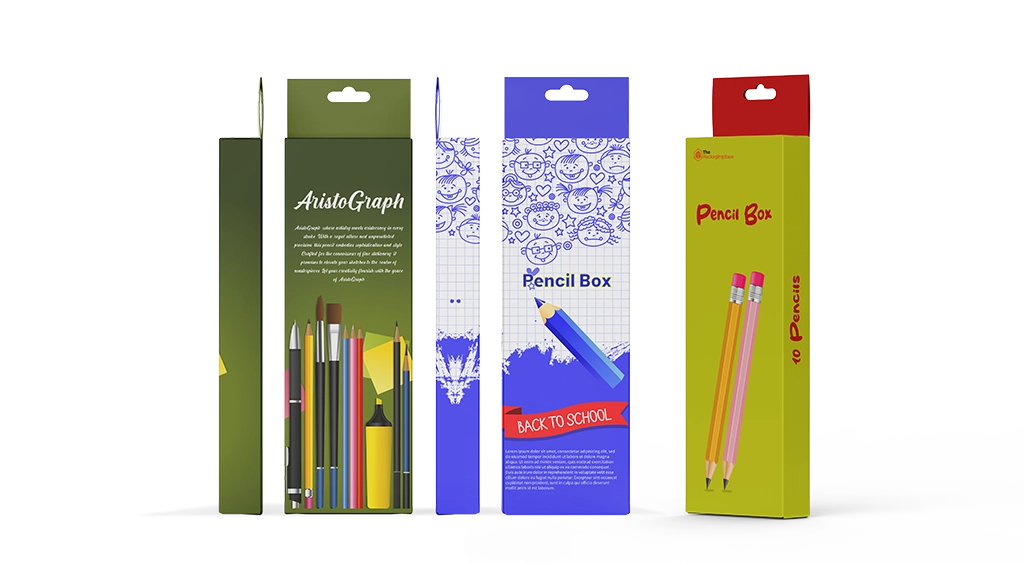 customized pencil packaging boxes