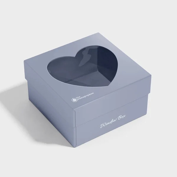 heart shape die cut boxes with logo