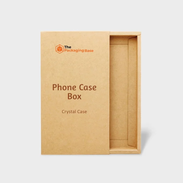 luxury printed kraft phone case packaging boxes with logo