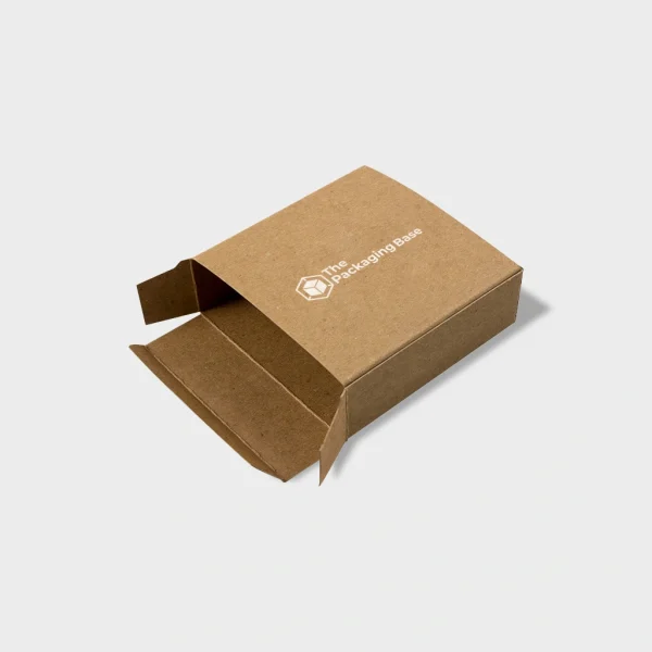 Kraft reverse tuck boxes made from eco-friendly materials, perfect for sustainable product packaging and storage.