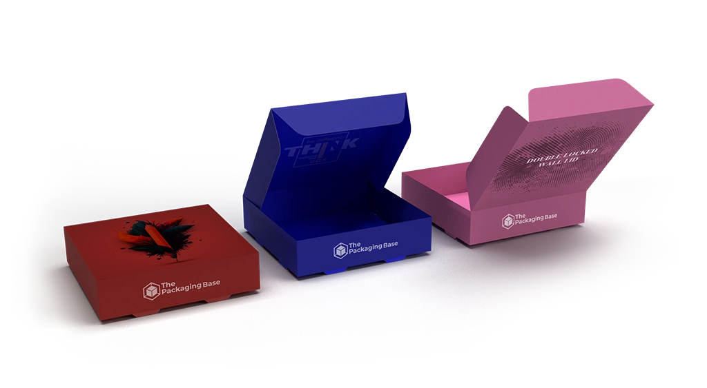 Luxury double locked wall lid boxes with premium designs and secure construction, ideal for elegant product packaging.