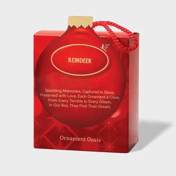 Luxury ornament boxes with a sophisticated finish, perfect for upscale gift packaging and ornament storage.
