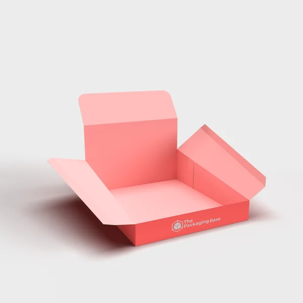 Personalized double-wall display lid box with logo, ideal for showcasing products in retail and promotional settings.