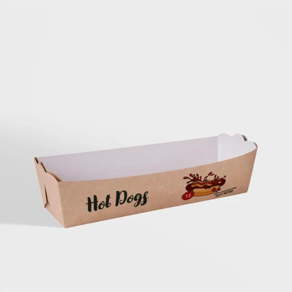 Personalized Hot Dog Boxes with Logo for Custom Branding