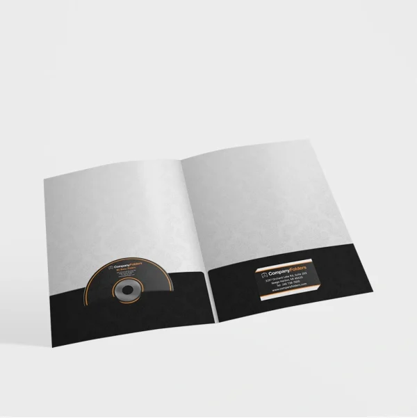 Presentation folder with sturdy construction, ideal for organizing documents and showcasing a professional appearance.