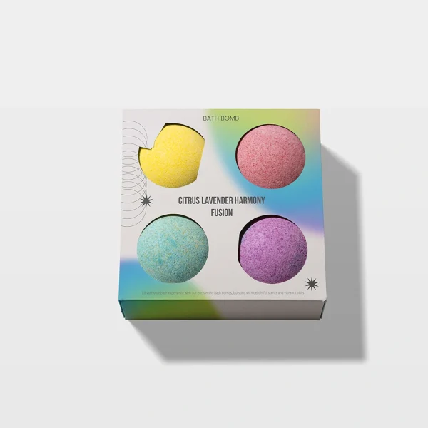 custom color printed bath packaging boxes