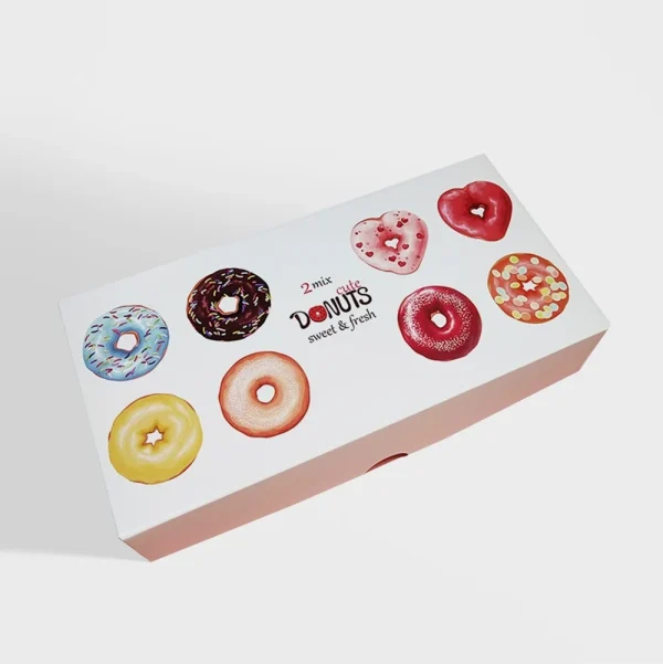 Printed Donut Boxes for Custom Branding and Packaging