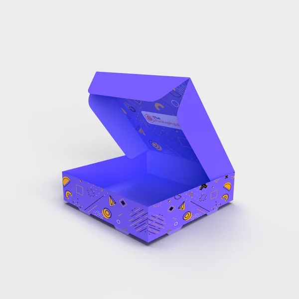 Custom printed double locked wall lid boxes with secure closures and personalized designs, ideal for premium packaging.
