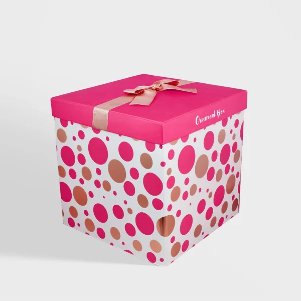 High-quality printed rigid ornament boxes in elegant designs, perfect for luxury Christmas packaging.