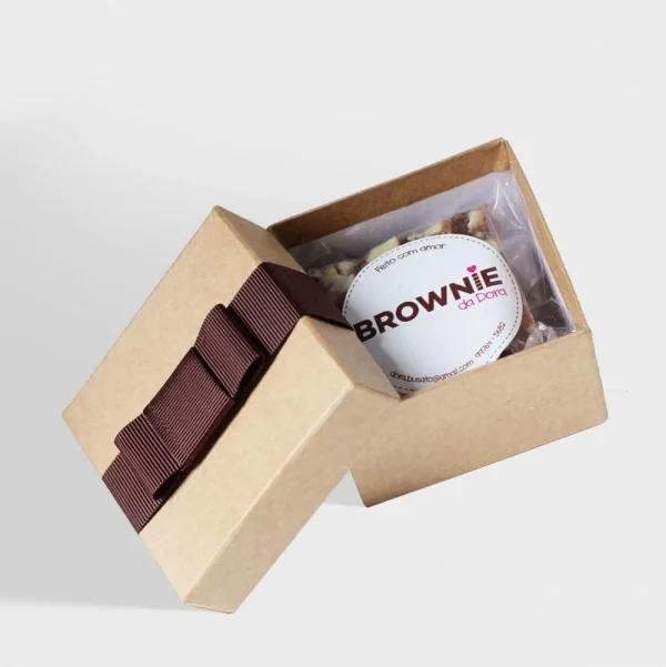 Two piece brownie boxes for secure and elegant packaging