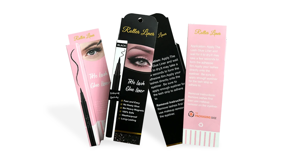 Wholesale eyeliner boxes with custom logo