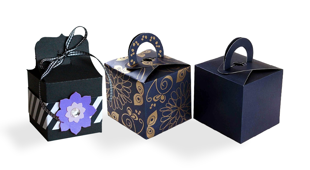 Wholesale party favor boxes with colorful designs, perfect for events, celebrations, and gift packaging.